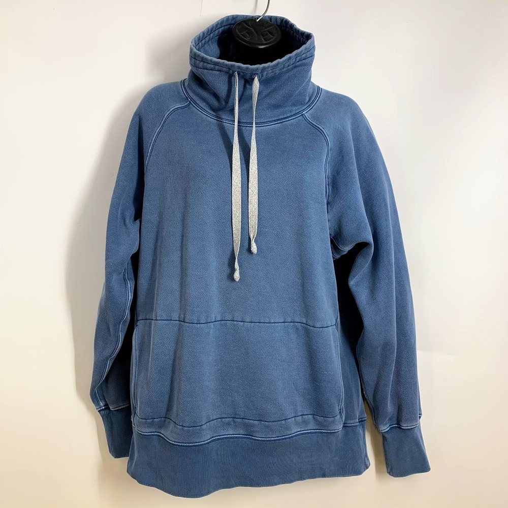 FP Movement Fletcher Run Cotton Cowl Neck Long Sleeve Pullover Sweater SZ XL